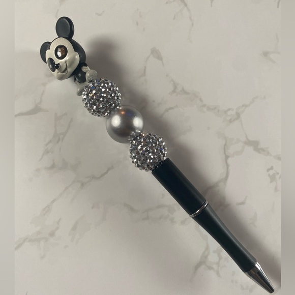 Mickey Mouse Doorables Beaded Black Pen Ink Refills Included - Picture 2 of 3